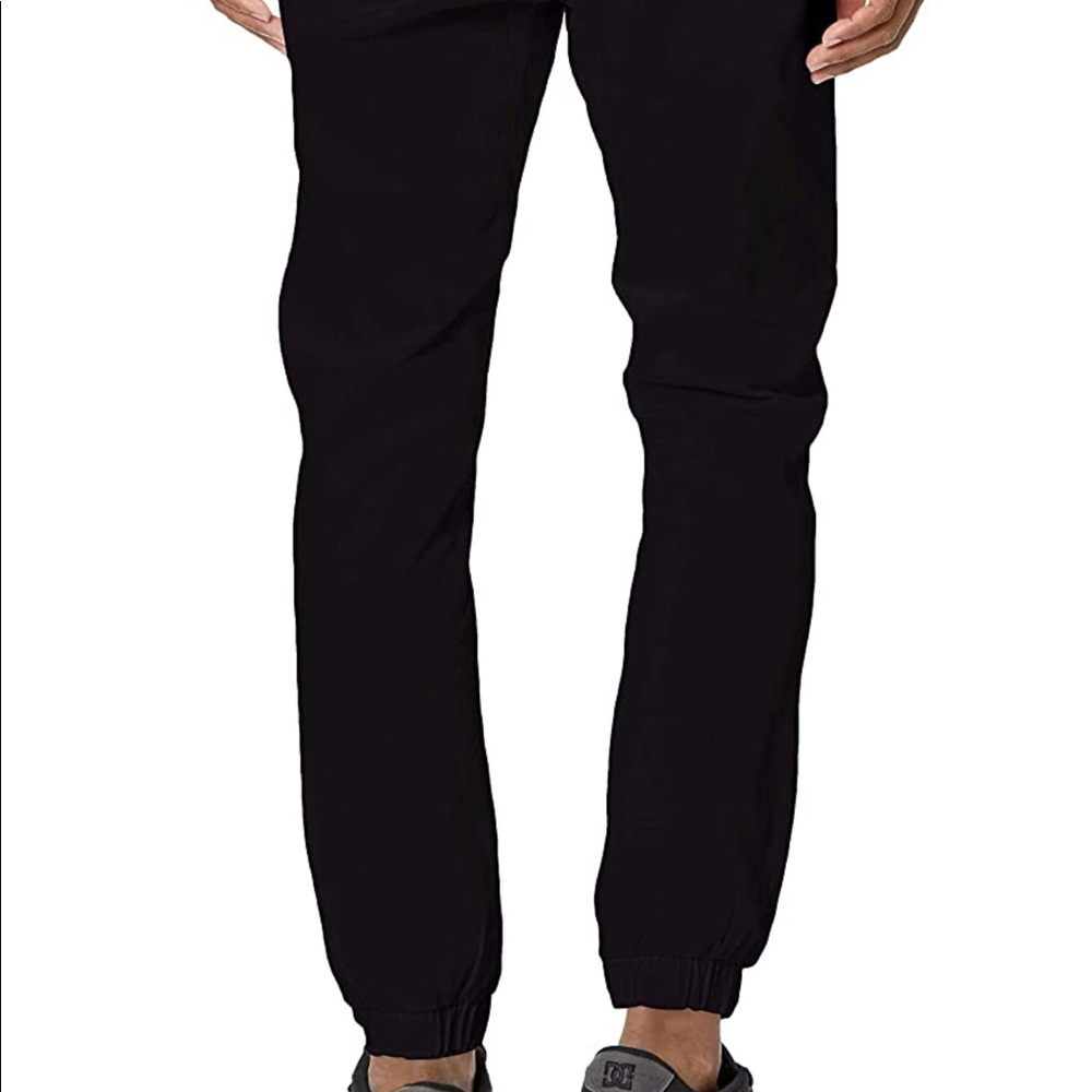 Men’s WT02 Jogger Sweatpants Black Fitted Size Large & Extra Large new with tags - Picture 2 of 6